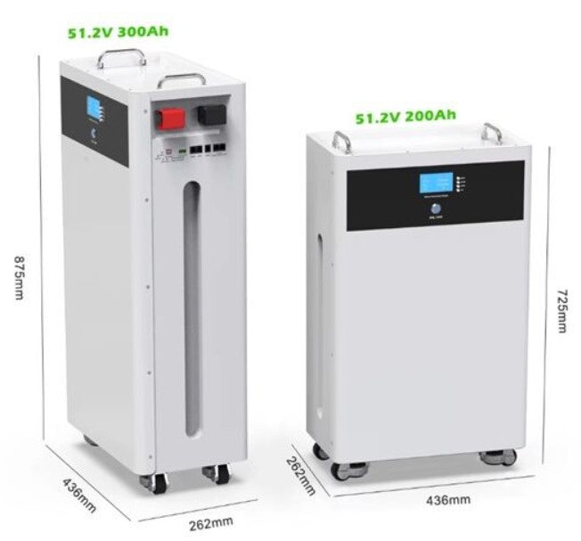 סוללת ליתיום מתקדמת SUNLIGHT 48V 200A